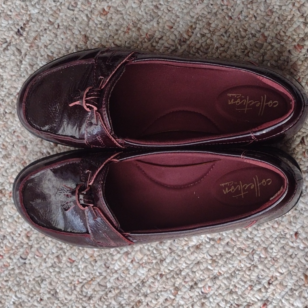 Clark's loafers brown 7.5